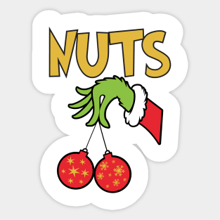 Nuts (Grinch) Sticker